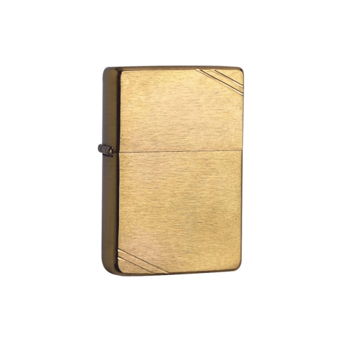 Brichetă Zippo Vintage Stripes Gold – Design clasic cu dungi aurii, finisaj vintage, rezistentă la vânt​