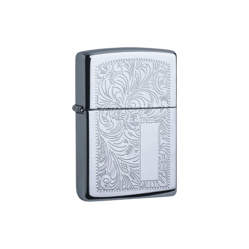 Brichetă Zippo Chrome Venezia – Gravură Italiană Elegantă, Design Premium, Reîncărcabilă