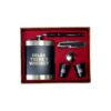 Set Cadou “Relax There’s Whiskey” – Borsetă Inox, Pahare, Pix, Briceag și Pâlnie în Cutie Elegantă - imagine 2